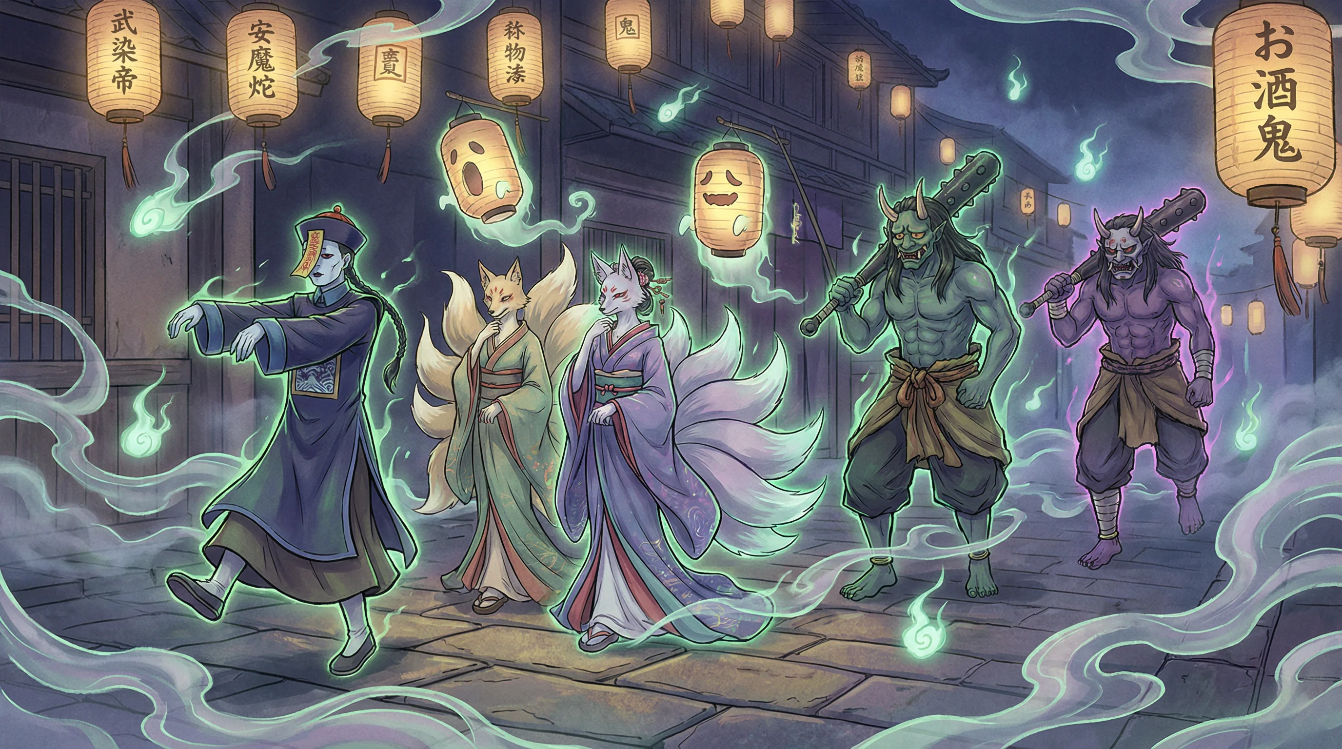 百鬼夜行 - 西西大胆大胆高清私拍 中日鬼怪动漫